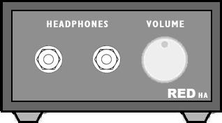 Headphone Amp Front Panel