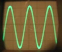 1KHz sine wave into 8 Ohm